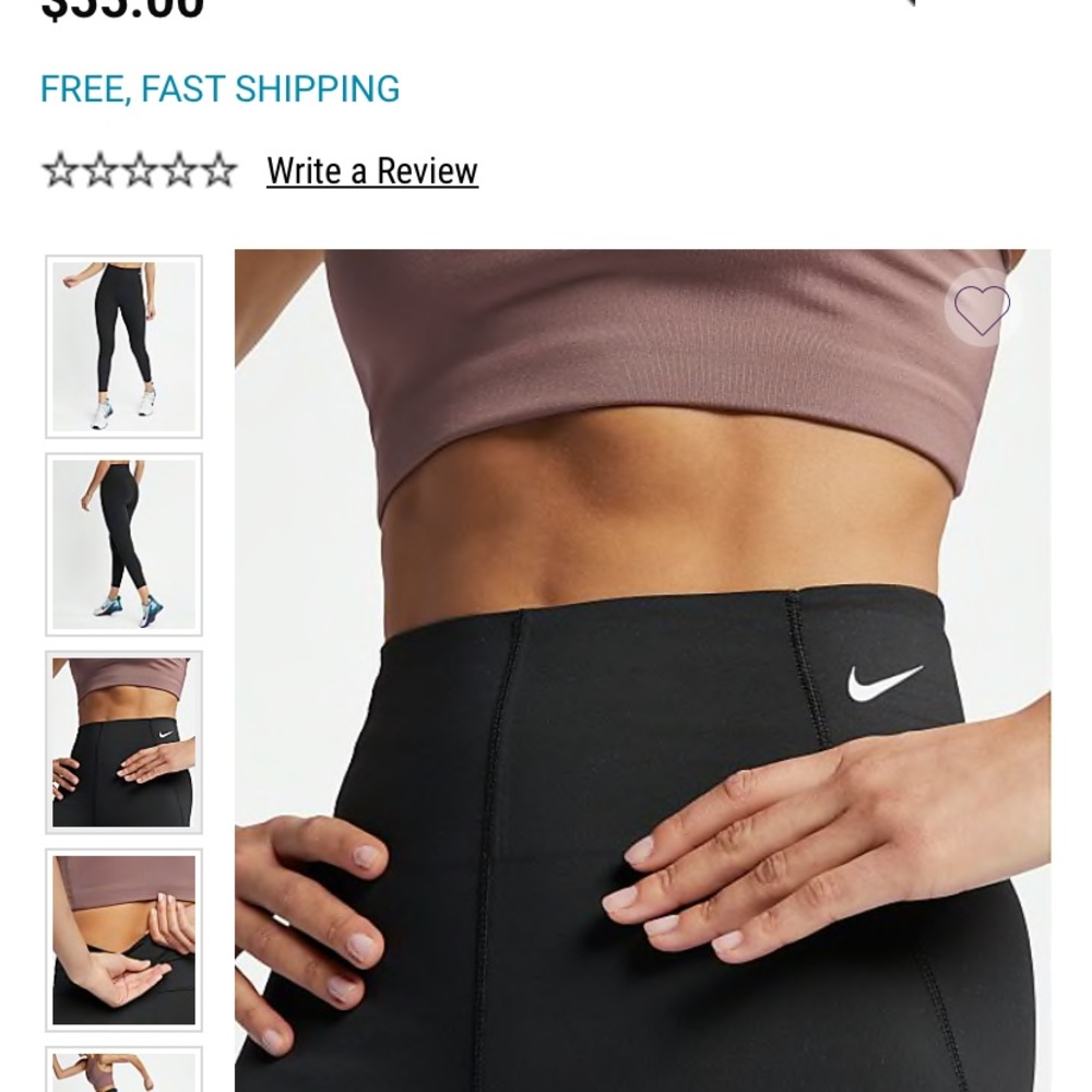 Nike Training Sculpt leggings in black